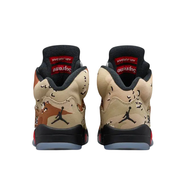 Jordan 5 Retro Supreme Desert Camo - 10.5 - Footwear