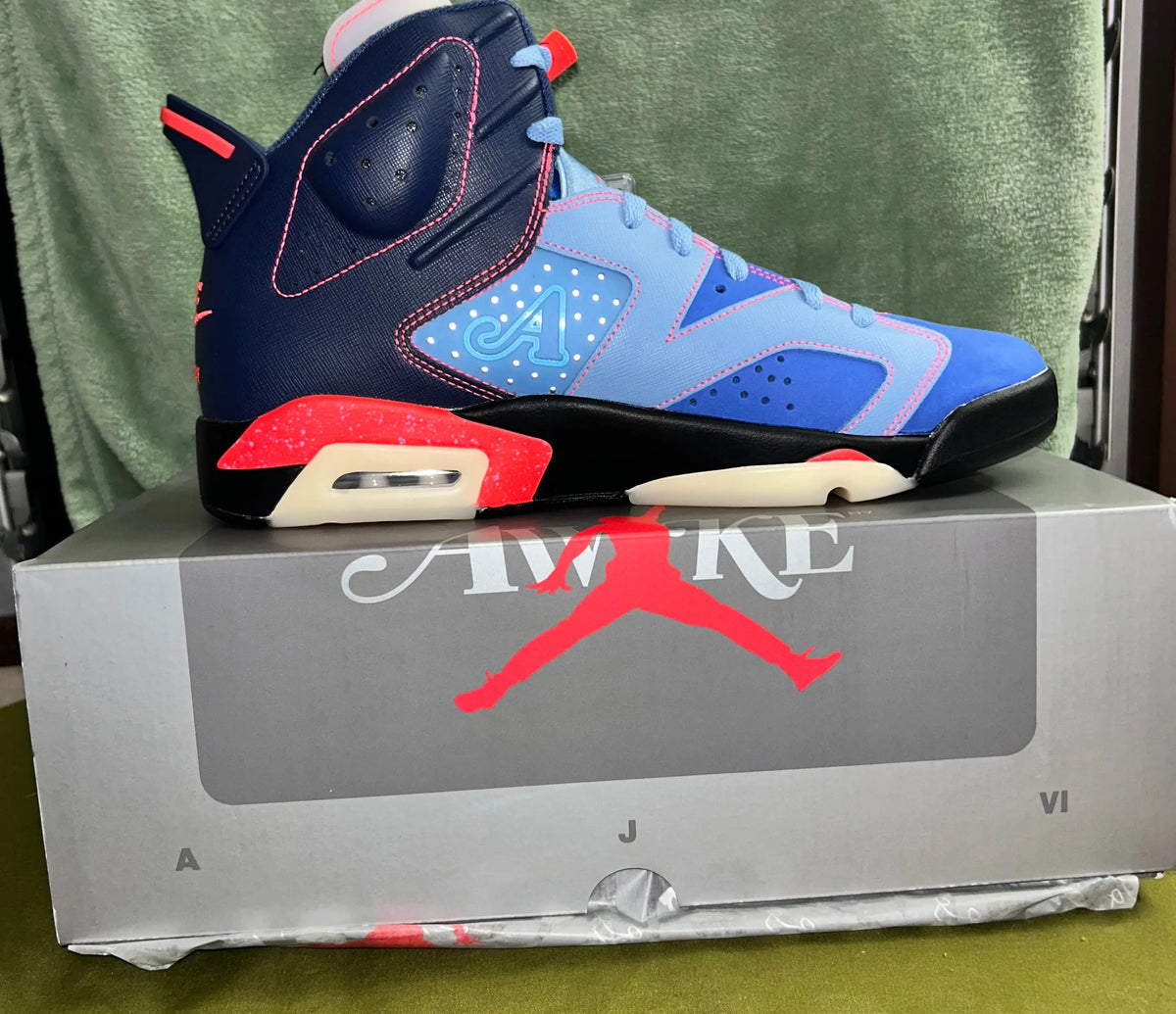 Jordan 6 Retro Awake NY Midnight Navy Size 11