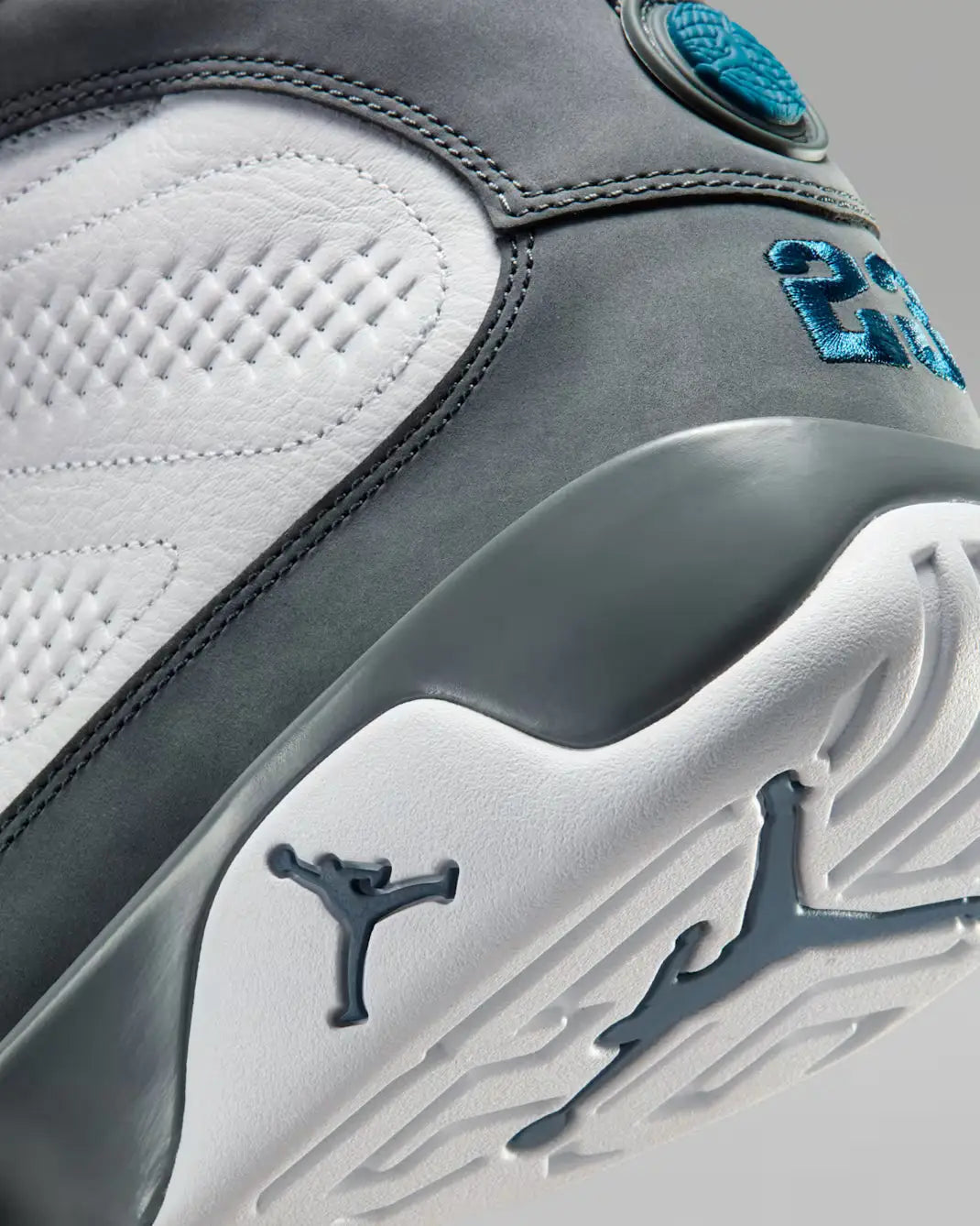 Jordan 9 Retro Flint Grey/French Blue - Sneakers