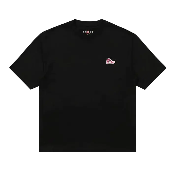 Jordan Jumpman AJ 1 Patch Tee Black - S