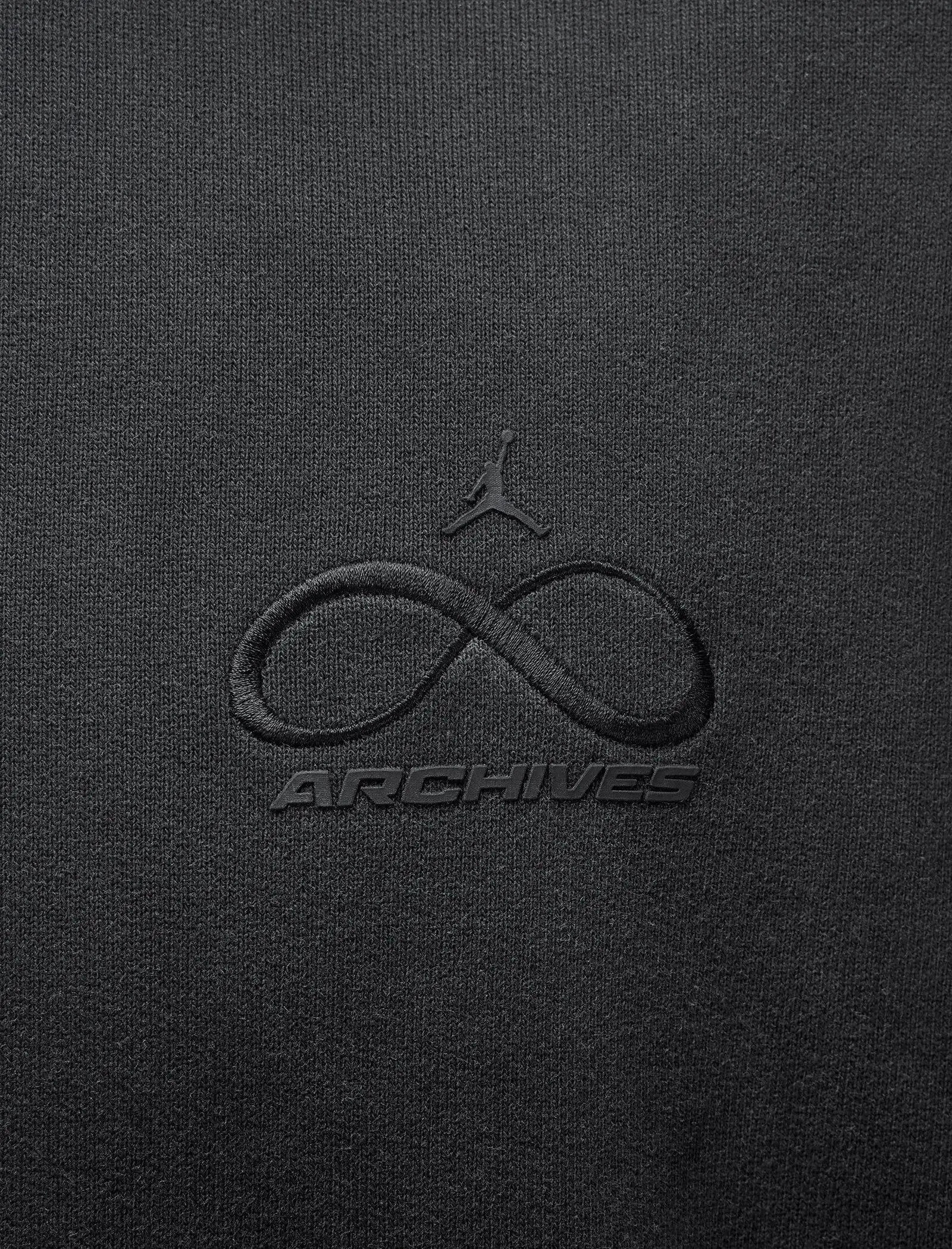 Jordan x Infinite Archive Fleece Hoodie Black - M