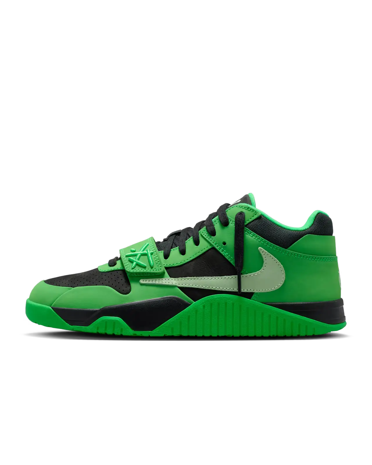 Jordan x Travis Scott CJ1 T-Rexx Green Spark - Sneakers