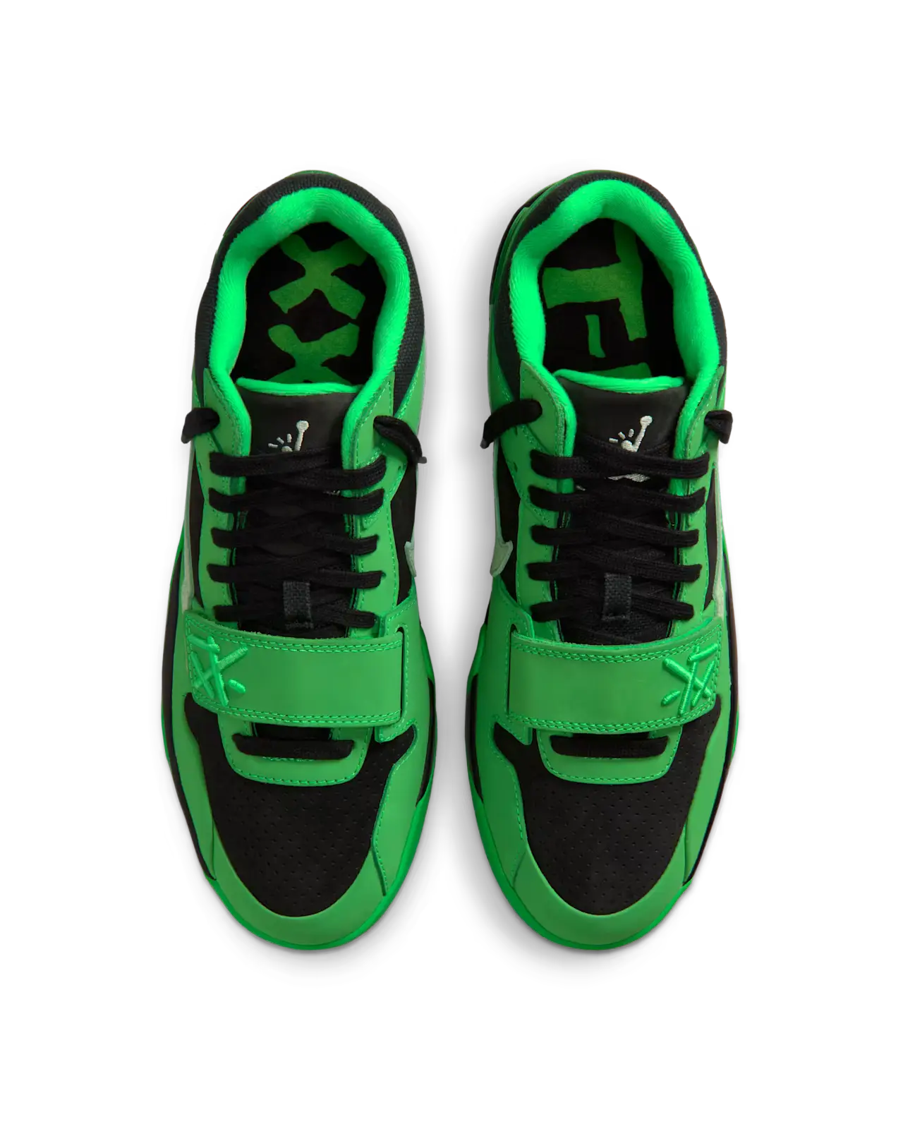 Jordan x Travis Scott CJ1 T-Rexx Green Spark - Sneakers