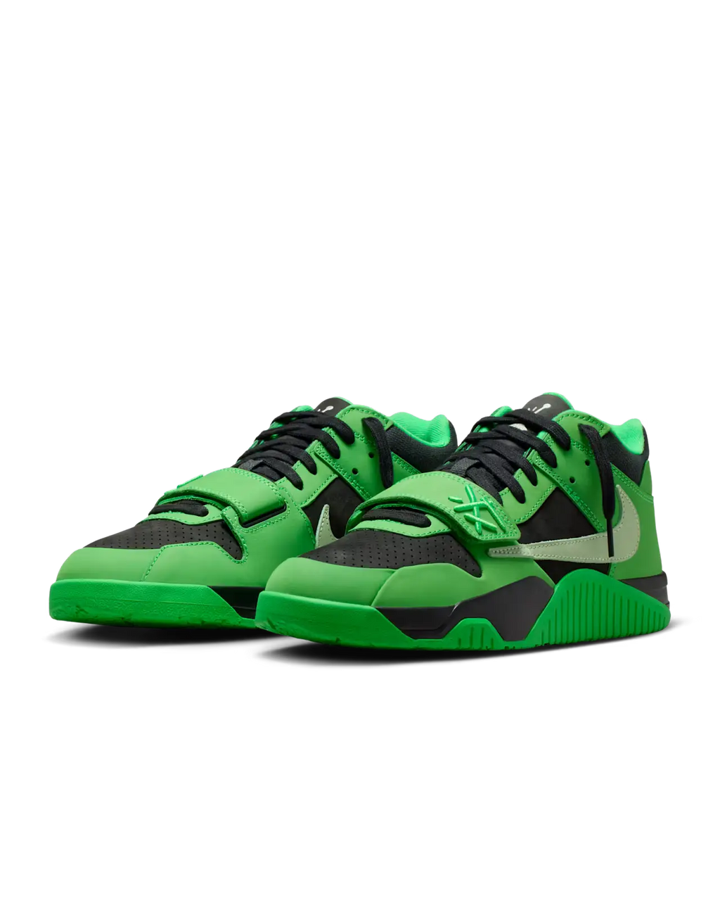 Jordan x Travis Scott CJ1 T-Rexx Green Spark - Sneakers
