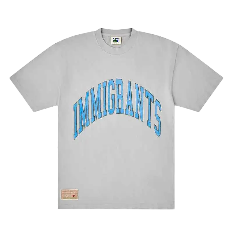 Kids of Immigrants Tee Grey - S