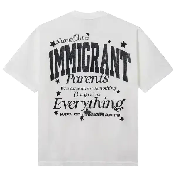 Kids of Immigrants This if for our Family Off White - S