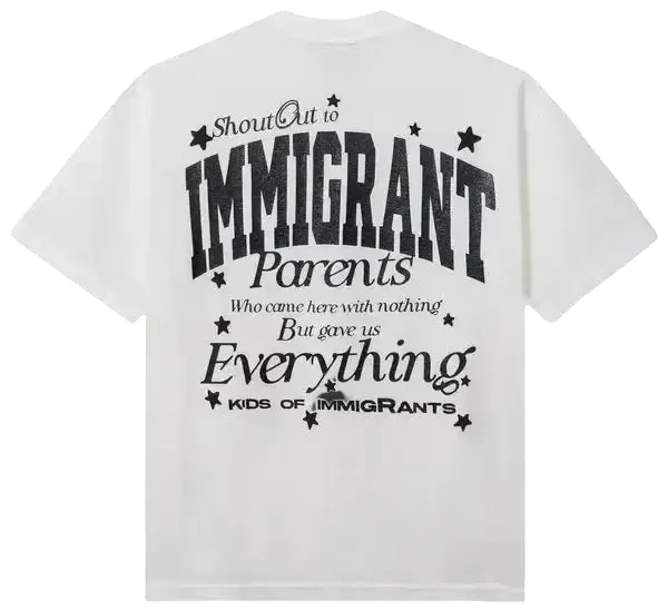 Kids of Immigrants This if for our Family Off White - S