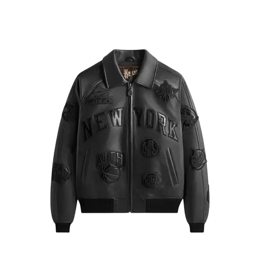 Kith & Avirex for NY Knicks Madison Square Garden Icon Jacket Black - M