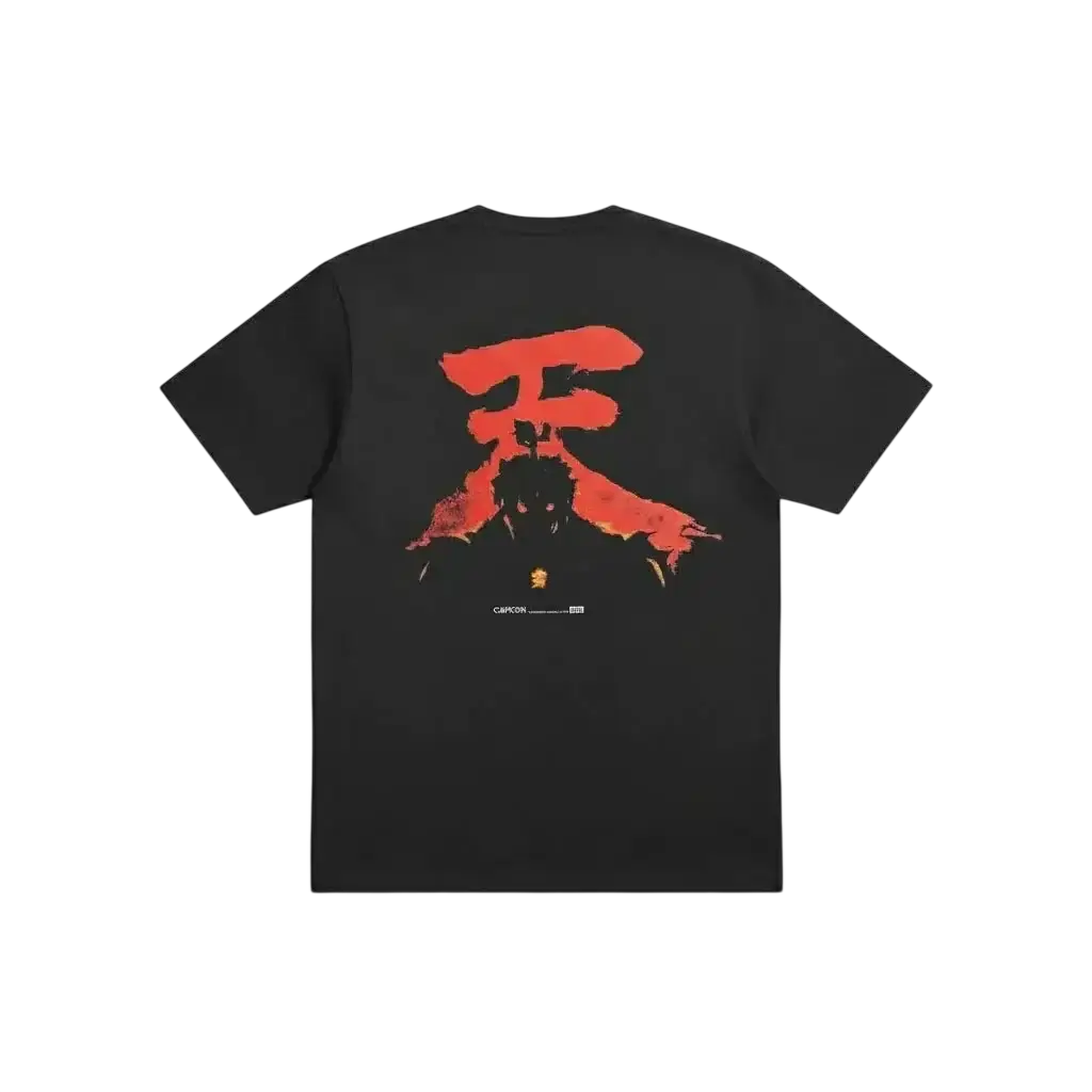 Kith Capcom Akuma Vintage Tee Black - L
