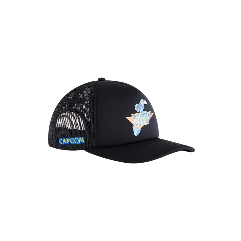 Kith Capcom Mega Man Nolan Trucker Hat Black