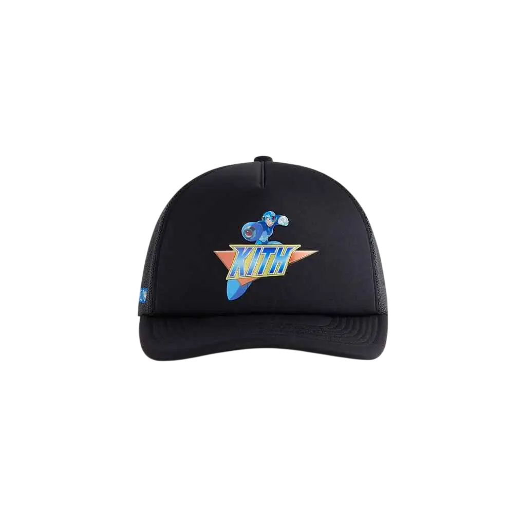 Kith Capcom Mega Man Nolan Trucker Hat Black