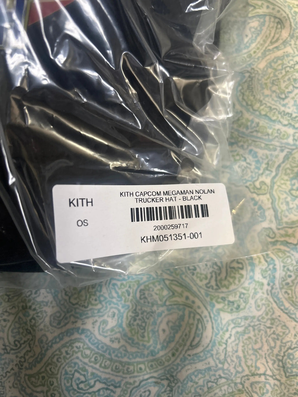 Kith Capcom Mega Man Nolan Trucker Hat Black
