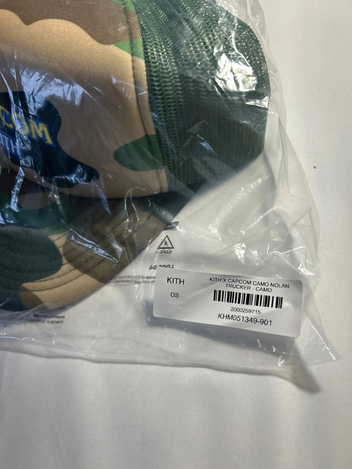 Kith Capcom Nolan Trucker Hat Camo