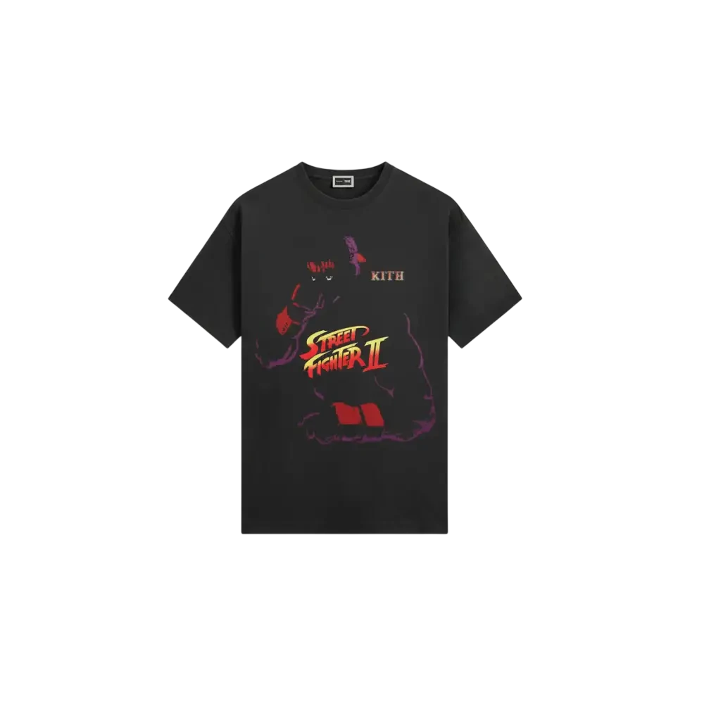Kith Capcom Ryu Needle Point Vintage Tee Black - M