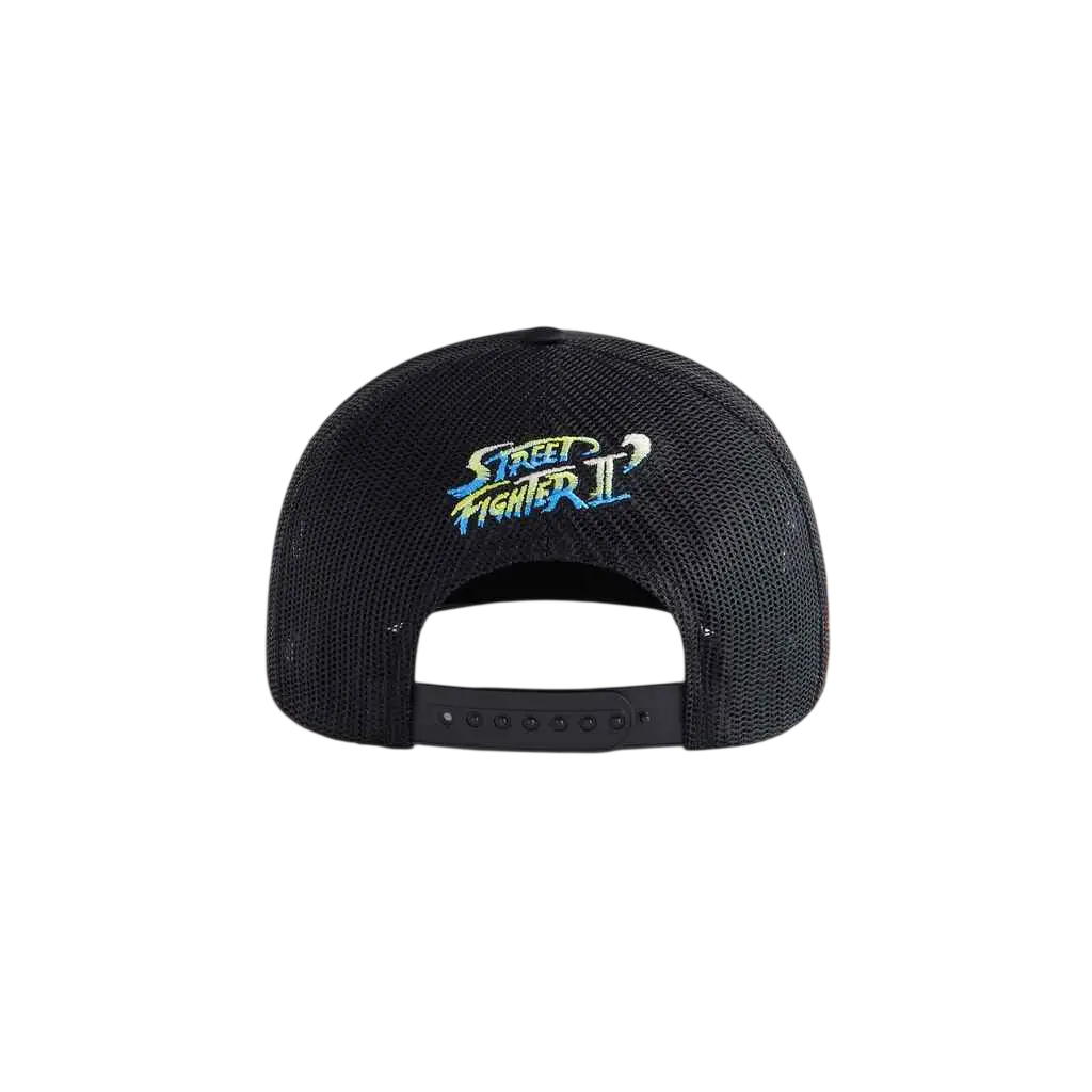 Kith Capcom Ryu Nolan Trucker Hat Black
