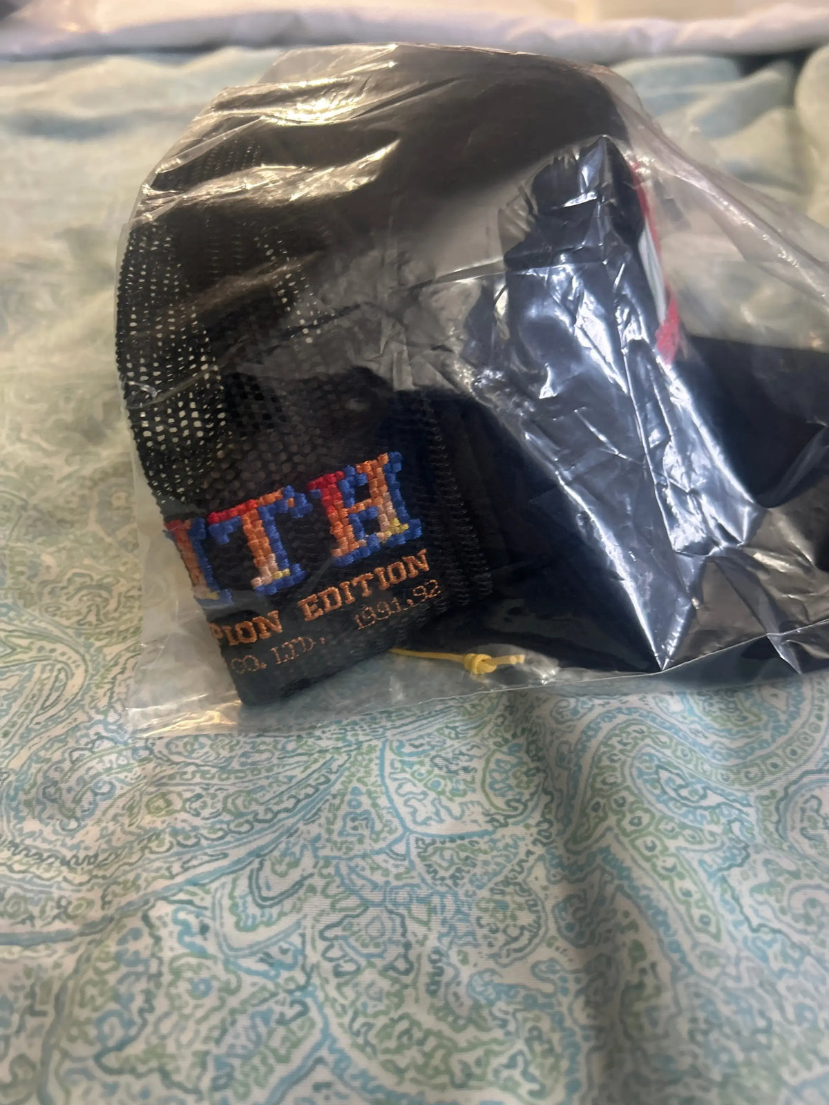 Kith Capcom Ryu Nolan Trucker Hat Black