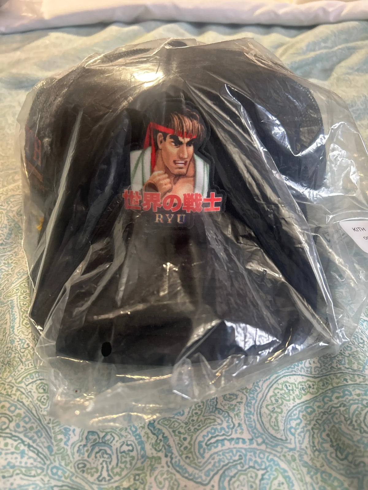 Kith Capcom Ryu Nolan Trucker Hat Black
