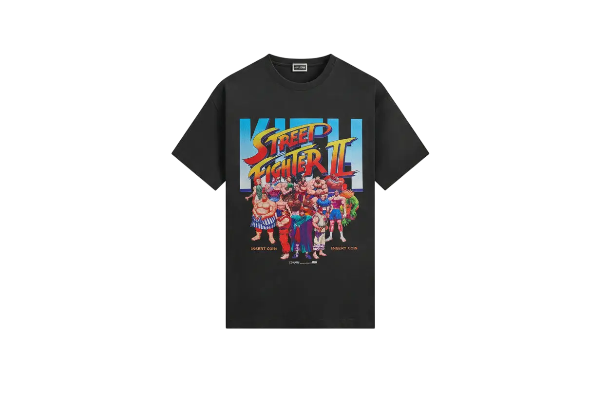 Kith Capcom Super Street Figher Vintage Tee Black - M