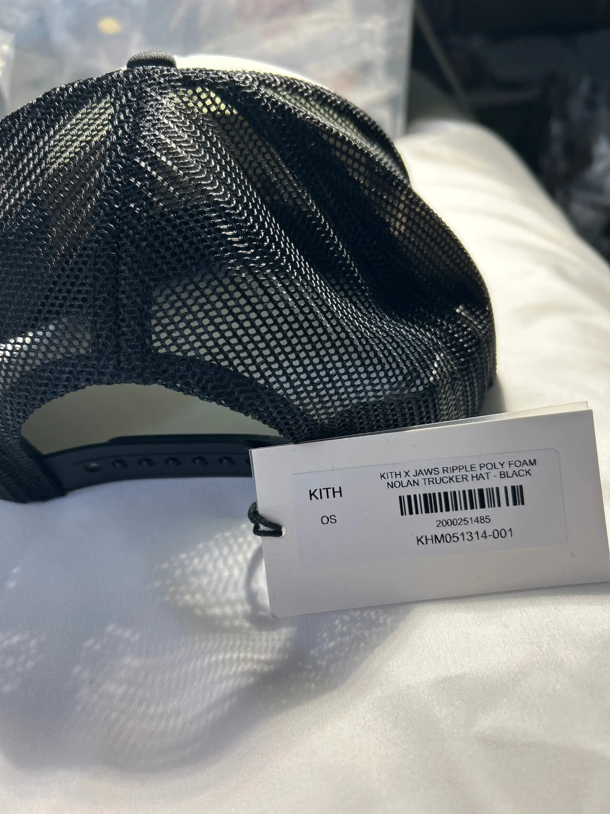 Kith for JAWS Ripple Poly Foam Trucker Hat