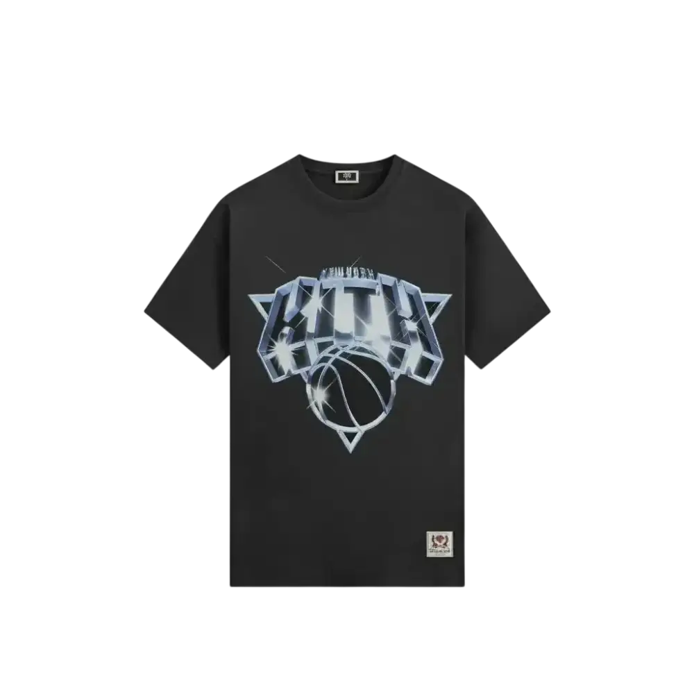 Kith for NY Knicks Chrome Vintage Jones Tee Black - M