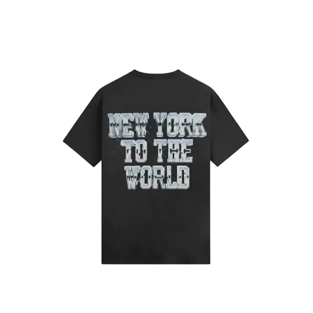 Kith for NY Knicks Chrome Vintage Jones Tee Black - M