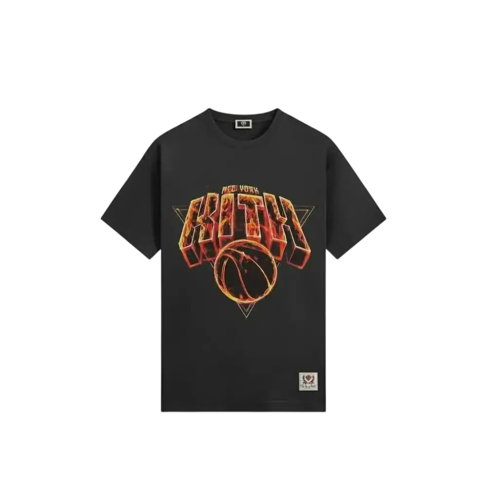 Kith for NY Knicks Fire Vintage Jones Tee Black - M