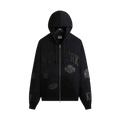 Kith for NY Knicks Mash Up Braxton Vintage Hoodie Black - M