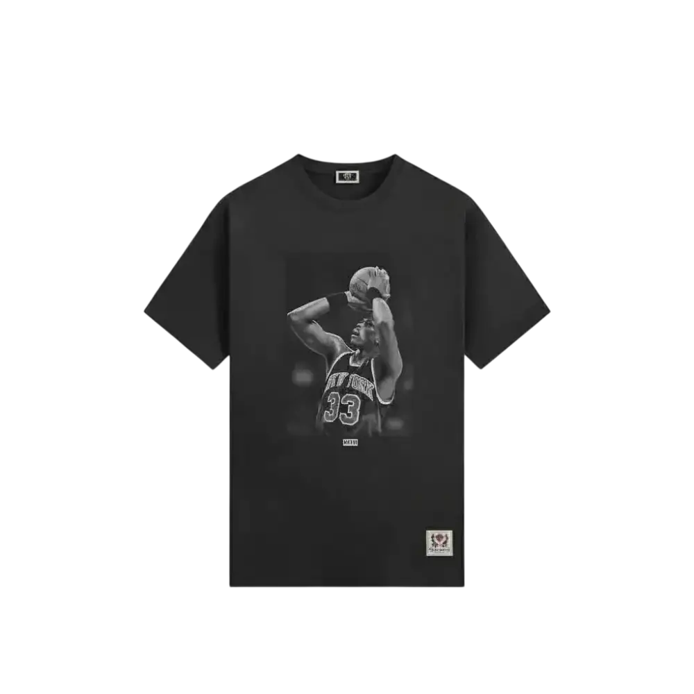 Kith for NY Knicks Patrick Ewing Vintage Tee Black - M