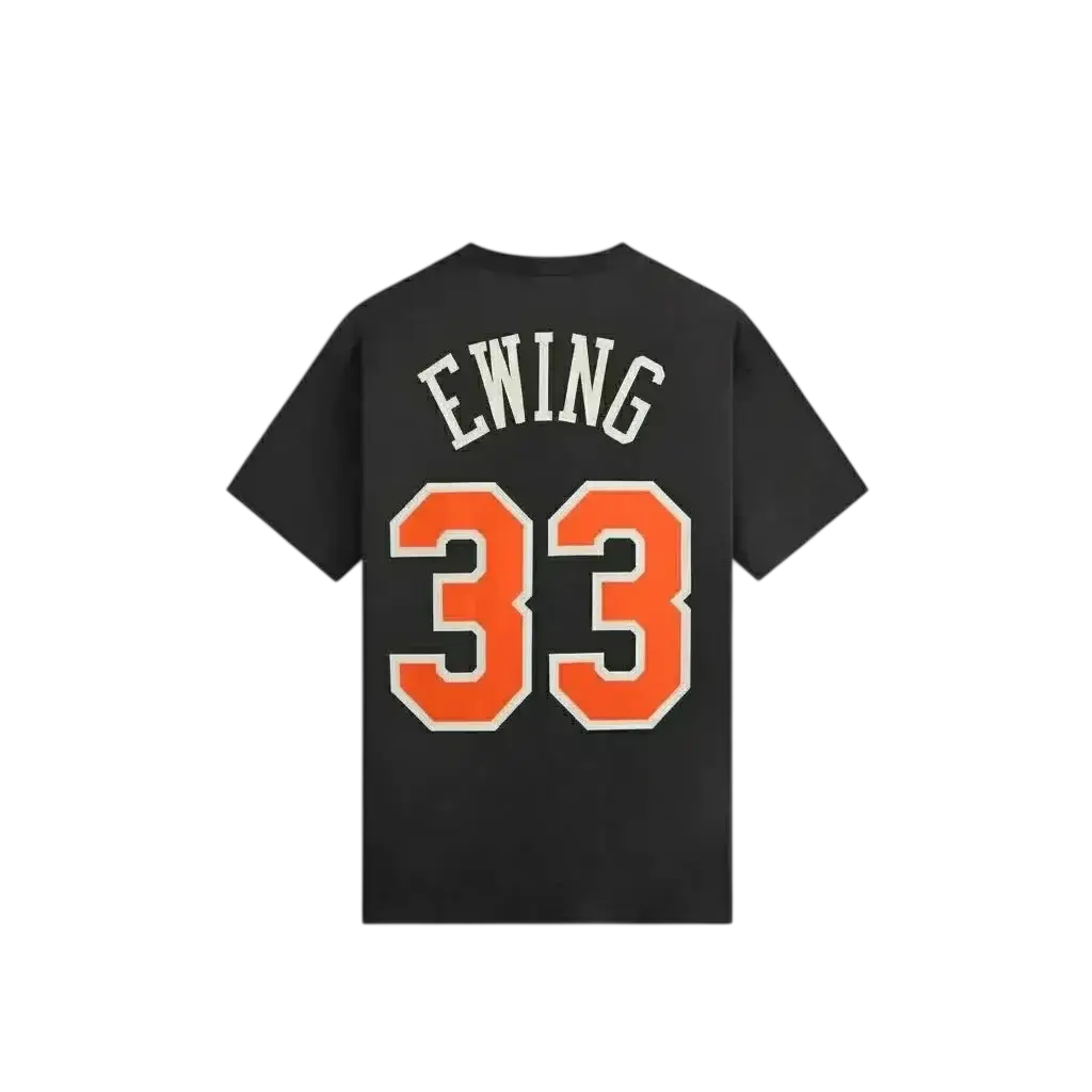 Kith for NY Knicks Patrick Ewing Vintage Tee Black - M