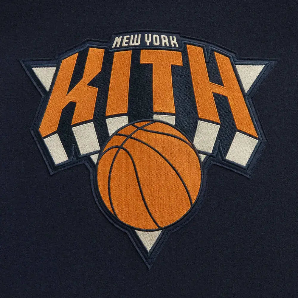 Kith for NY Knicks Wool Varsity Jacket Black - M