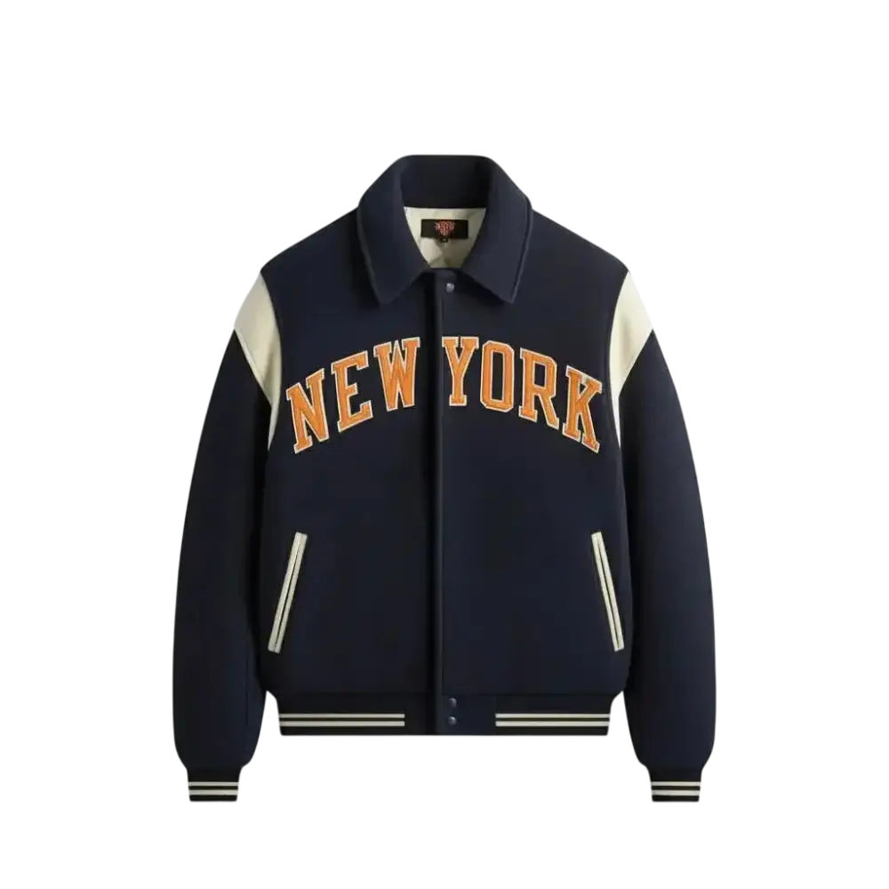 Kith for NY Knicks Wool Varsity Jacket Black - M