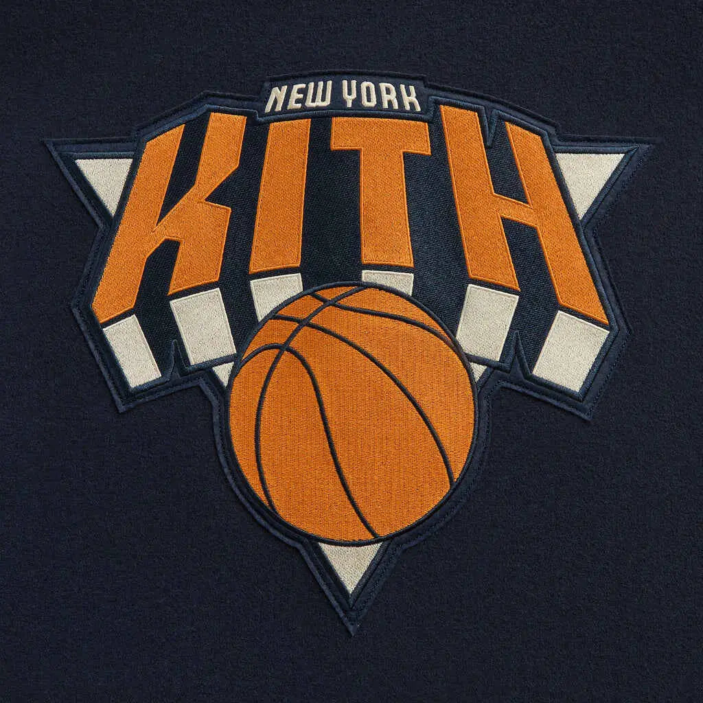 Kith for NY Knicks Wool Varsity Jacket Black - M