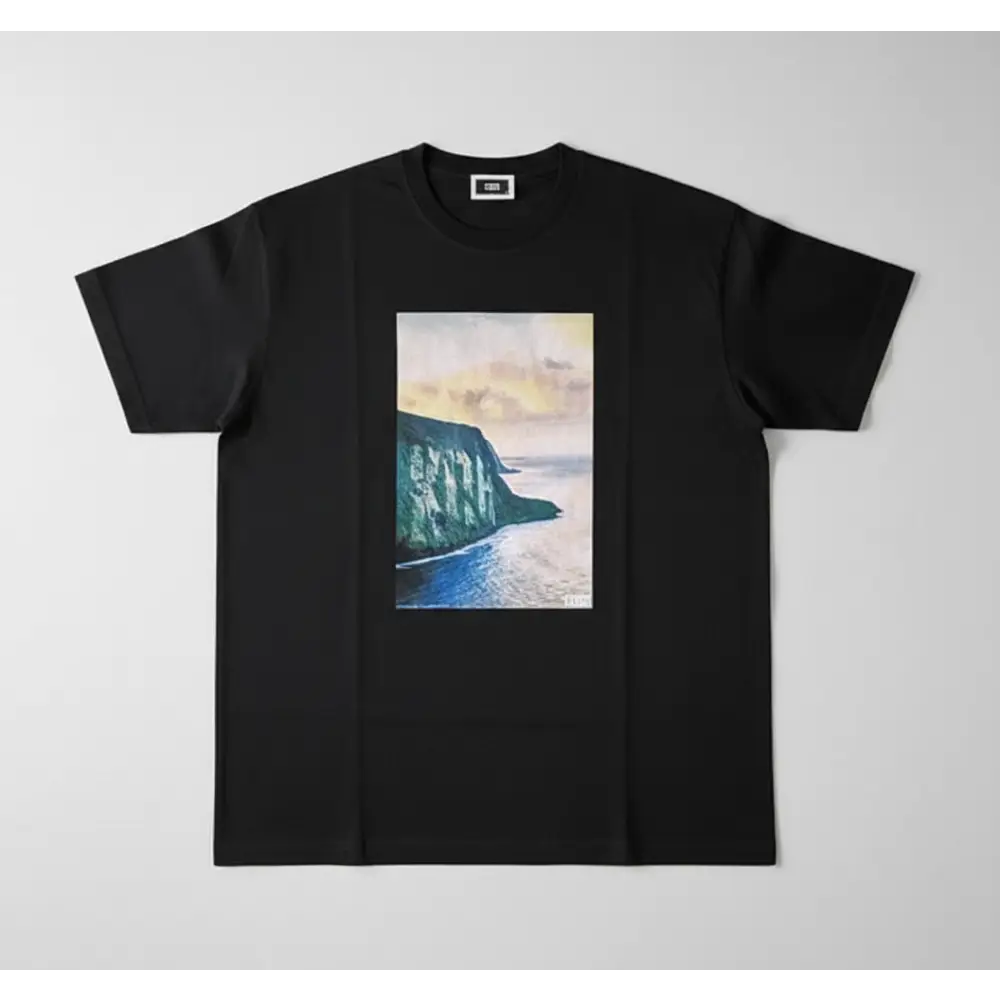 Kith Hawaii Coastal Waves Tee Black - M