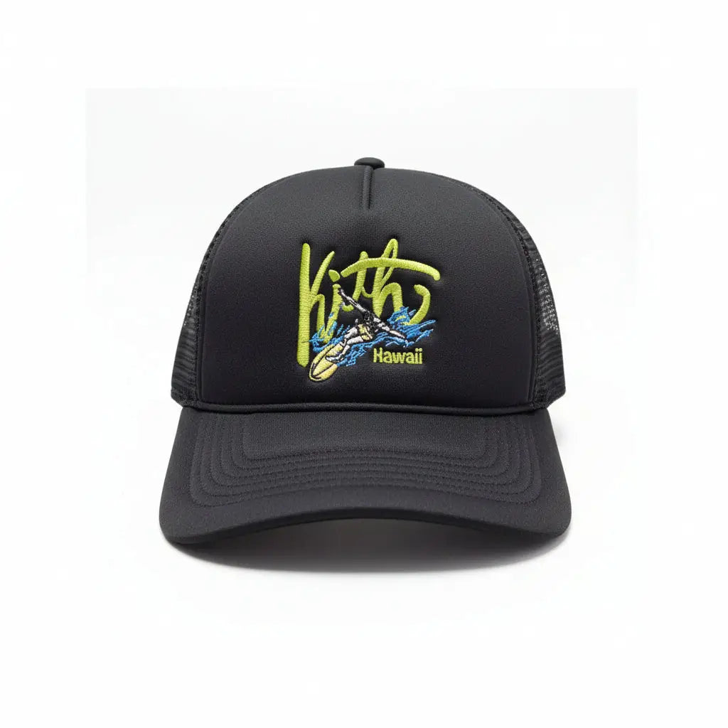 Kith Hawaii Surfer 47 Brand Hitch FM Trucker - One size - Hats