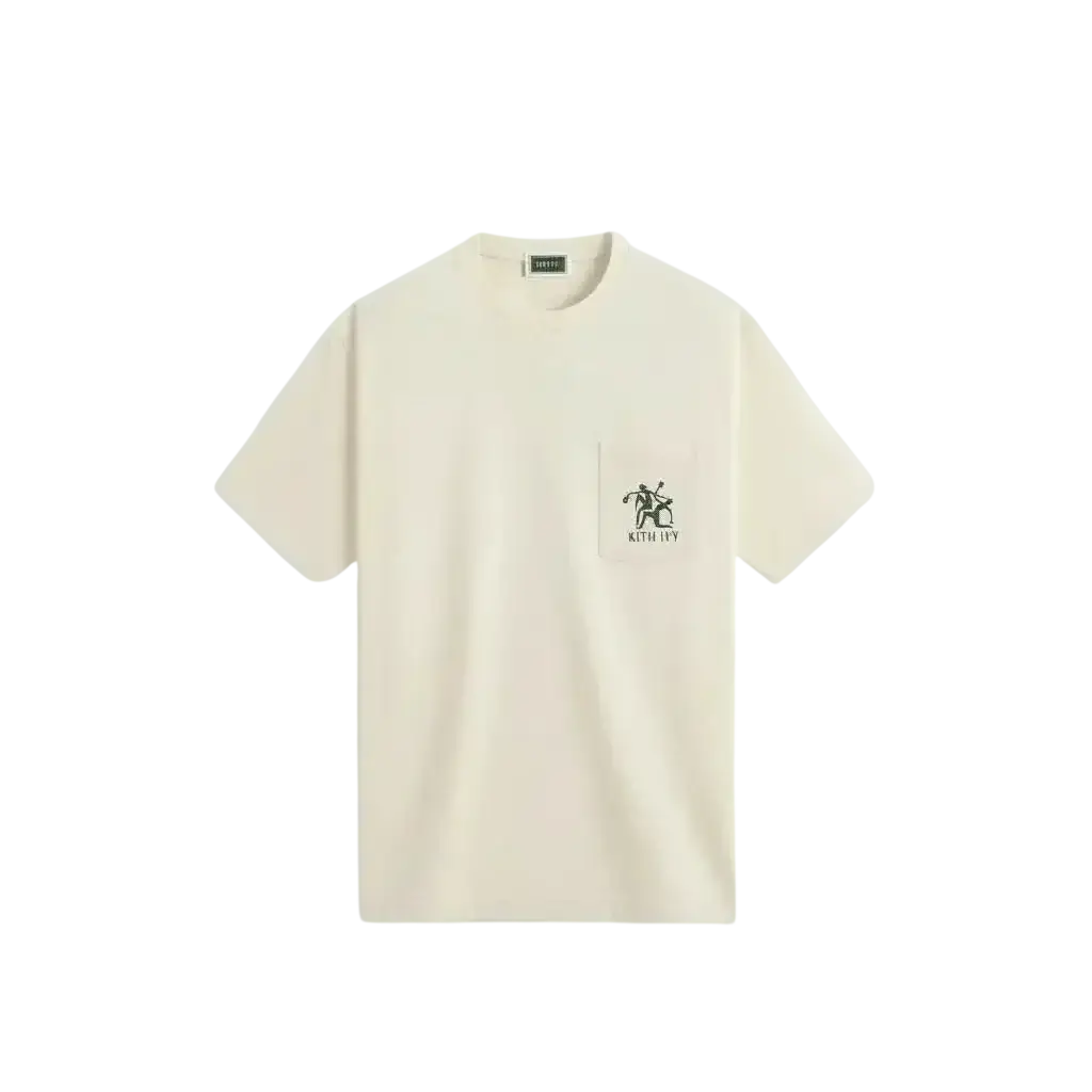 Kith Ivy Pocket Tee Sandrift - M