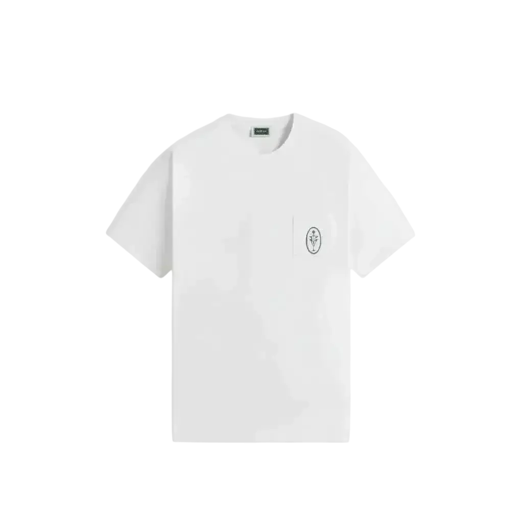 Kith Ivy Pocket Tee White Medium w/Matching Strapback Hat - M