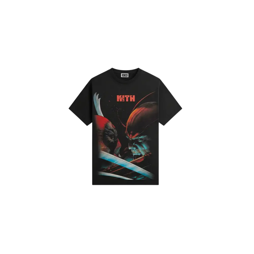 Kith Marvel Deadpool Vintage Tee Black - M