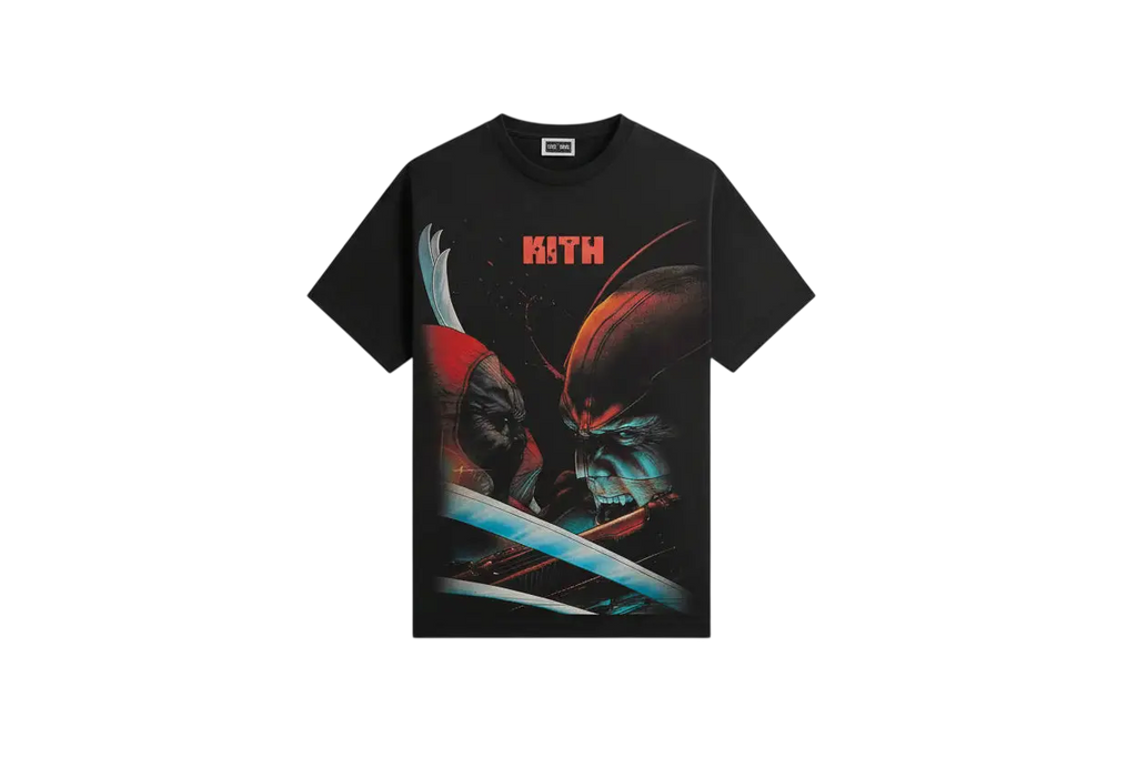 Kith Marvel Deadpool Vintage Tee Black - M