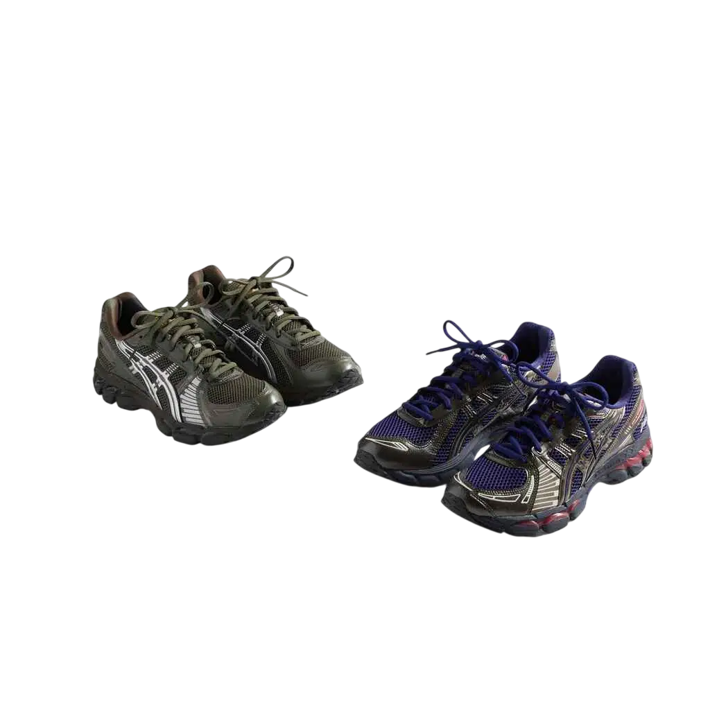 Kith Marvel vs Capcom Asics Gel-Kayano 12.1 Captain America Vs Guile