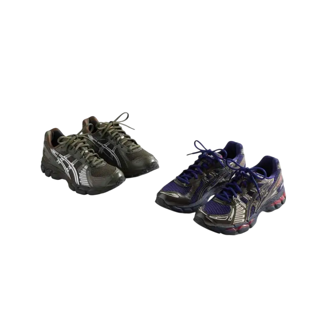 Kith Marvel vs Capcom Asics Gel-Kayano 12.1 Captain America Vs Guile