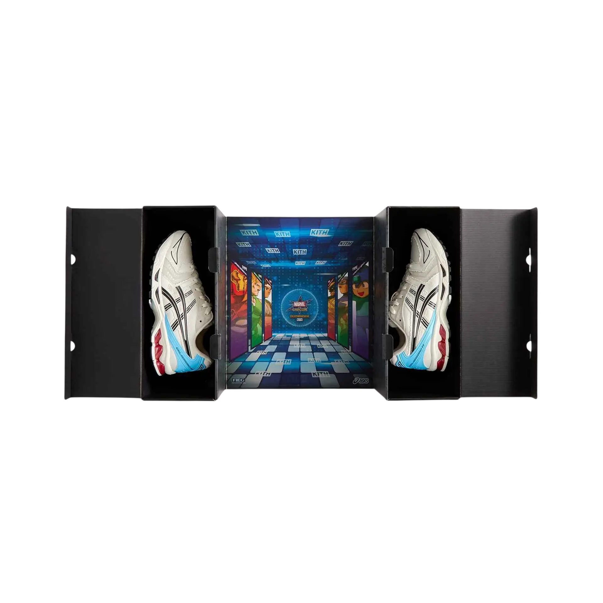 Kith Marvel vs Capcom Asics Gel-Kayano 14 Ryu