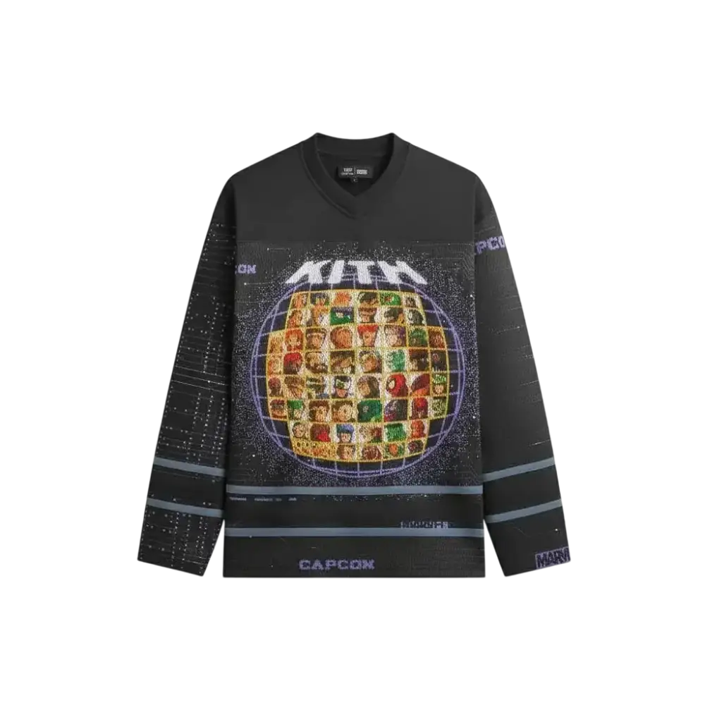 Kith Marvel vs Capcom Character Select Malik Jersey Black - M