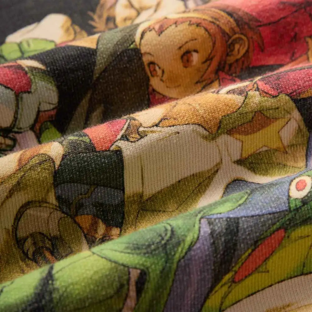 Kith Marvel vs Capcom Fighter All-over Printed Vintage Nelson Hoodie Sandrift - M