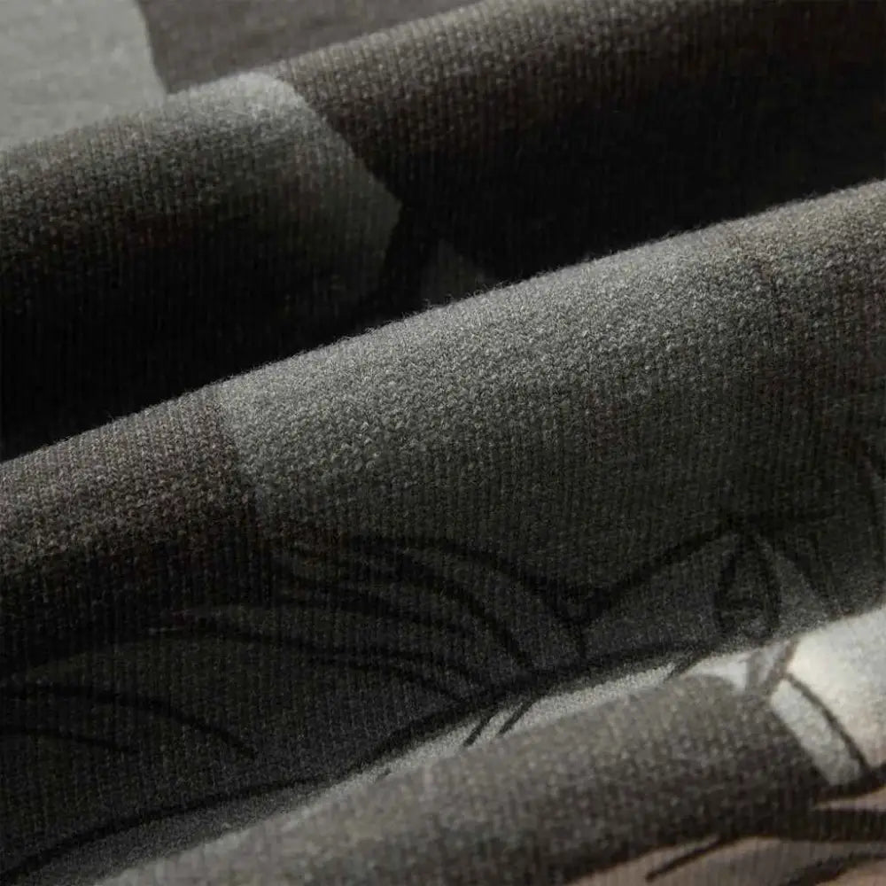 Kith Marvel vs Capcom Fighter All-over Printed Vintage Nelson Hoodie Black - M