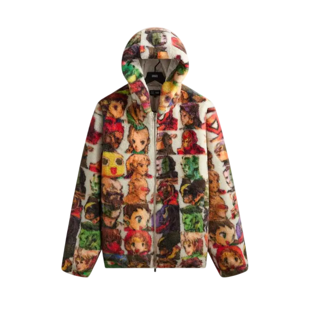 Kith Marvel vs Capcom Fighter Vintage Faux Fur Jaysen Hoodie - M