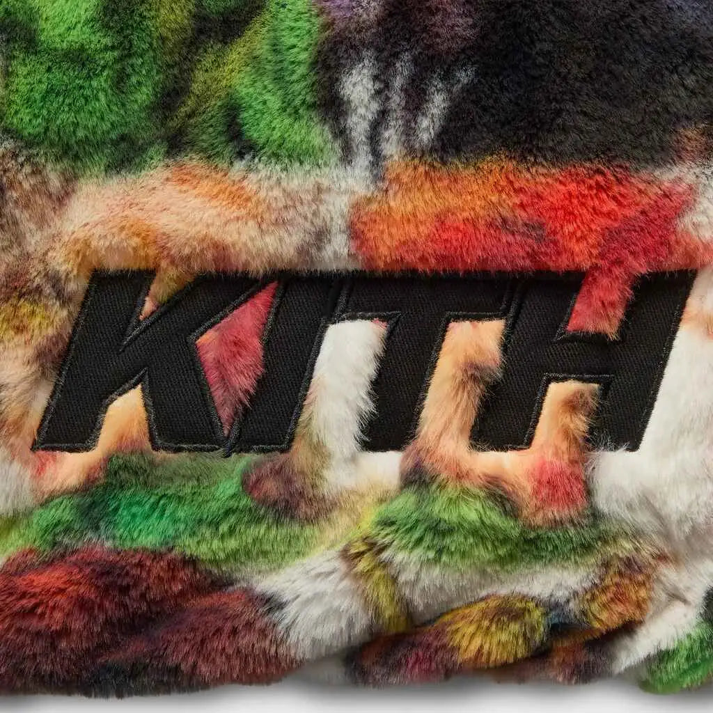 Kith Marvel vs Capcom Fighter Vintage Faux Fur Jaysen Hoodie - M