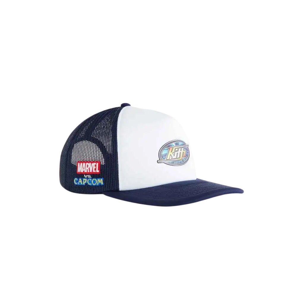 Kith Marvel vs Capcom Twill Nolan Trucker Hat Nocturnal - One size
