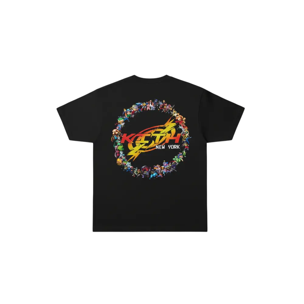 Kith Marvel vs Capcom World Vintage Pocket Tee Black - M