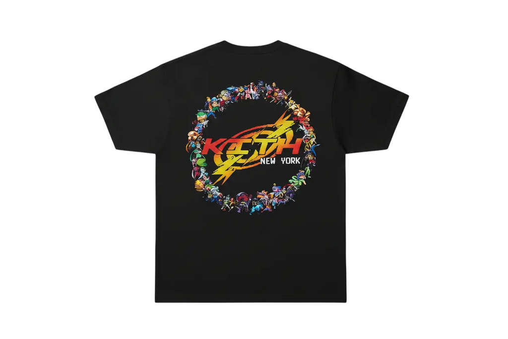 Kith Marvel vs Capcom World Vintage Pocket Tee Black - M