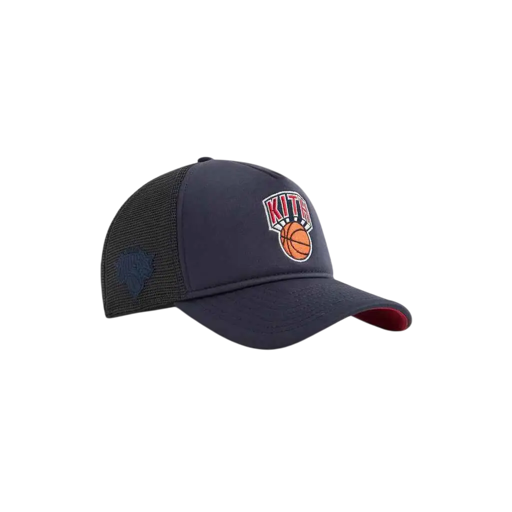 Kith & New Era for the NY Knicks 9Forty MS Trucker Snapback Black
